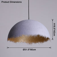 WOMO Wabi-Sabi Dome Pendant Light-WM2576