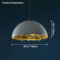 WOMO Wabi-Sabi Dome Pendant Light-WM2576