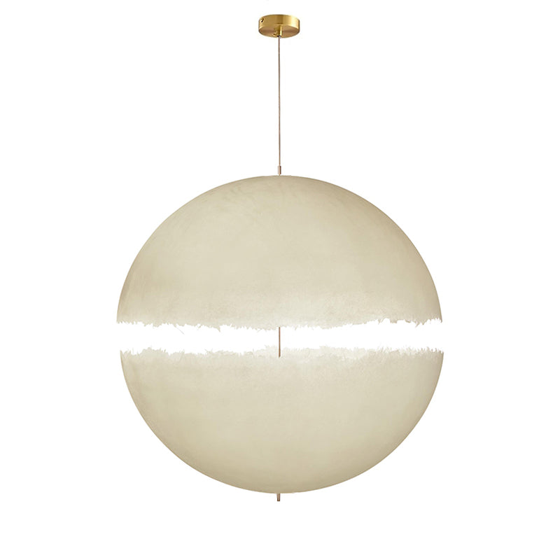 WOMO Fiberglass Globe Pendant Light-WM2577