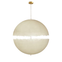 WOMO Fiberglass Globe Pendant Light-WM2577