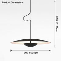 WOMO Flying Saucer Pendant Light-WM2578
