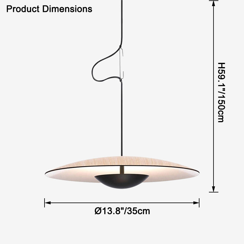 WOMO Flying Saucer Pendant Light-WM2578