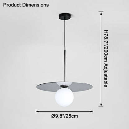 WOMO Globe Disc Pendant Light-WM2579