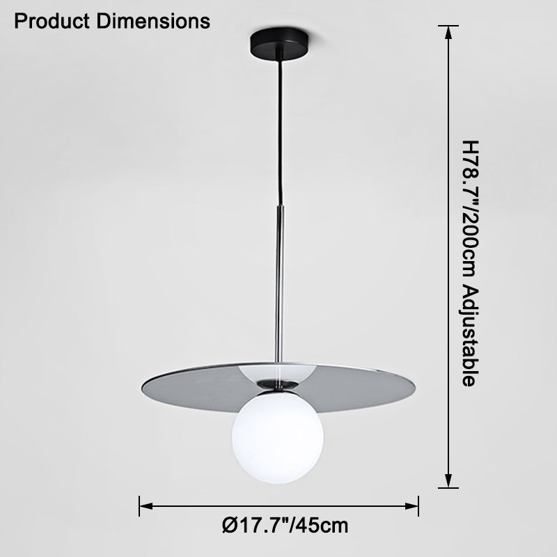 WOMO Globe Disc Pendant Light-WM2579