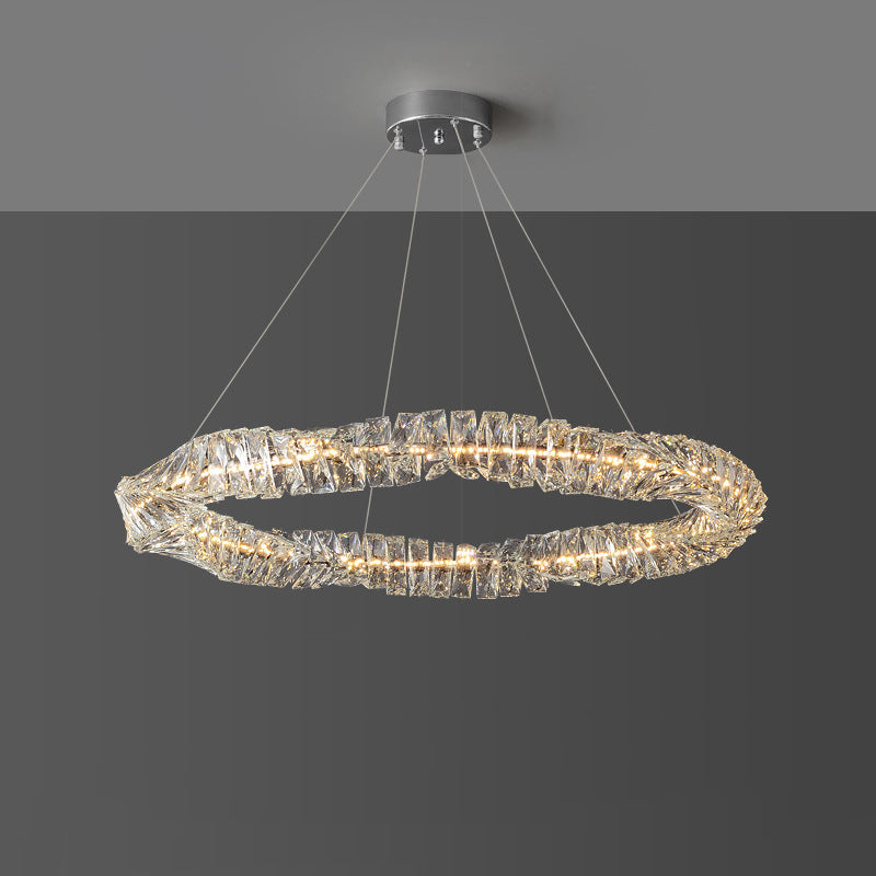 WOMO Crystal Ring Led Chandelier-WM2581