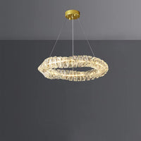 WOMO Crystal Ring Led Chandelier-WM2581