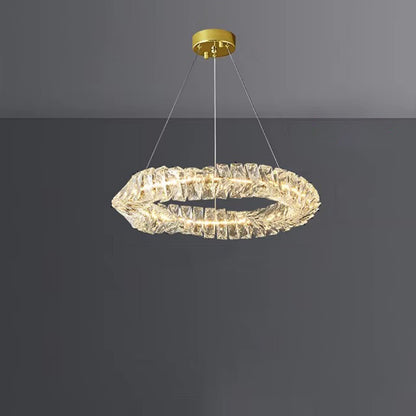 WOMO Crystal Ring Led Chandelier-WM2581