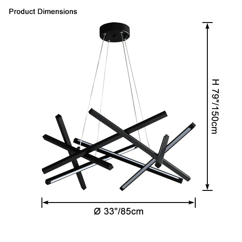 WOMO Stick Led Chandelier-WM2583