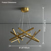 WOMO Stick Led Chandelier-WM2583 thumbnail