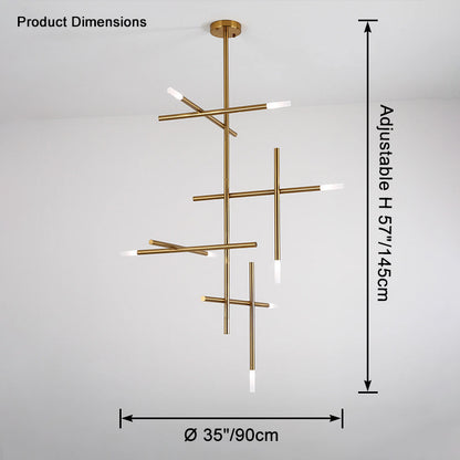 WOMO Stick Chandelier-WM2585