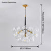WOMO Glass Bubble Chandelier -WM2586 thumbnail