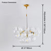 WOMO Glass Bubble Chandelier -WM2586 thumbnail