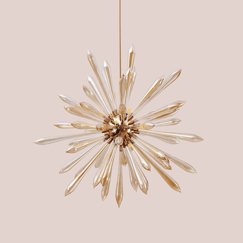 WOMO Sunburst Glass Chandelier-WM2587