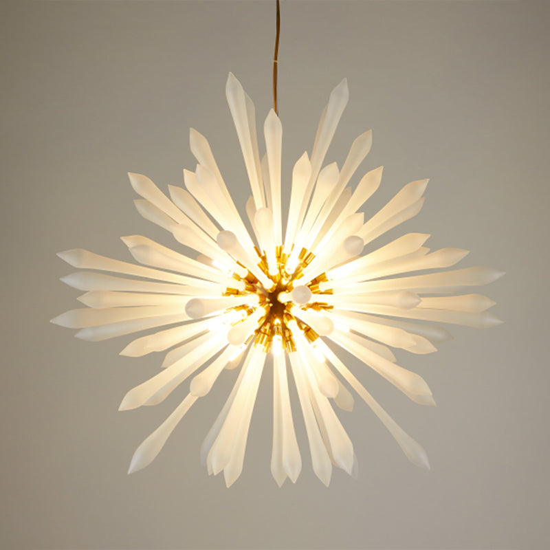 WOMO Sunburst Glass Chandelier-WM2587