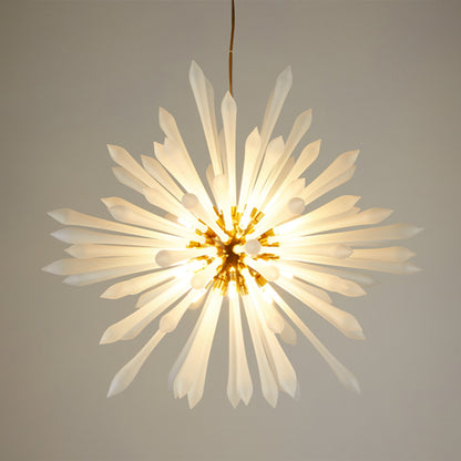 WOMO Sunburst Glass Chandelier-WM2587