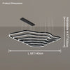 WOMO Oversized Tiered led Ring Chandelier-WM2599 thumbnail