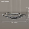 WOMO Oversized Tiered led Ring Chandelier-WM2599 thumbnail