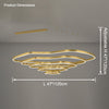 WOMO Oversized Tiered led Ring Chandelier-WM2599 thumbnail