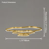 WOMO Oversized Tiered led Ring Chandelier-WM2599 thumbnail