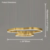 WOMO Oversized Tiered led Ring Chandelier-WM2599 thumbnail