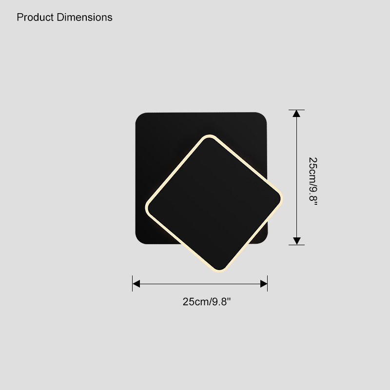 WOMO Eclipses Round Wall Sconce-WM6010