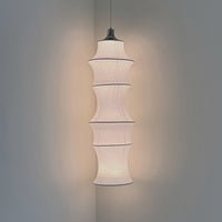 WOMO Long Lantern Silk Pendant Light-WM2600