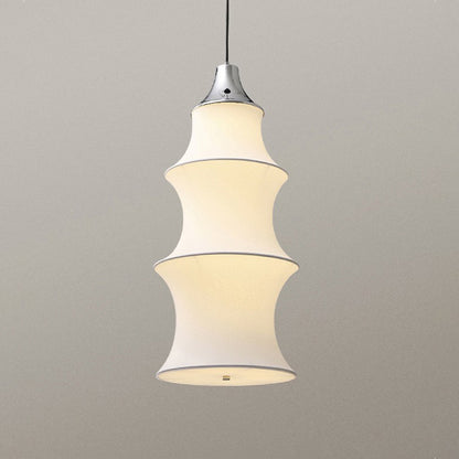 WOMO Long Lantern Silk Pendant Light-WM2600