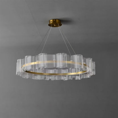 WOMO Acrylic Ring Led Chandelier-WM2604