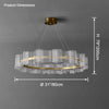 WOMO Acrylic Ring Led Chandelier-WM2604 thumbnail