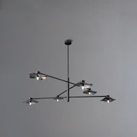 WOMO Lotus Leaf Arm Chandelier-WM2607