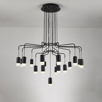 WOMO Black Drop Chandelier -WM2610