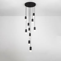 WOMO Black Drop Chandelier -WM2610