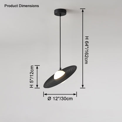 WOMO Globe Disc Pendant Light-WM2612