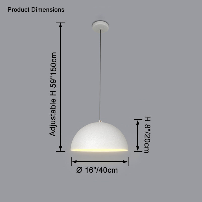 WOMO Dome Iron Pendant Light-WM2621