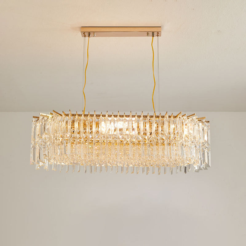 WOMO Linear Crystal Chandelier-WM2627