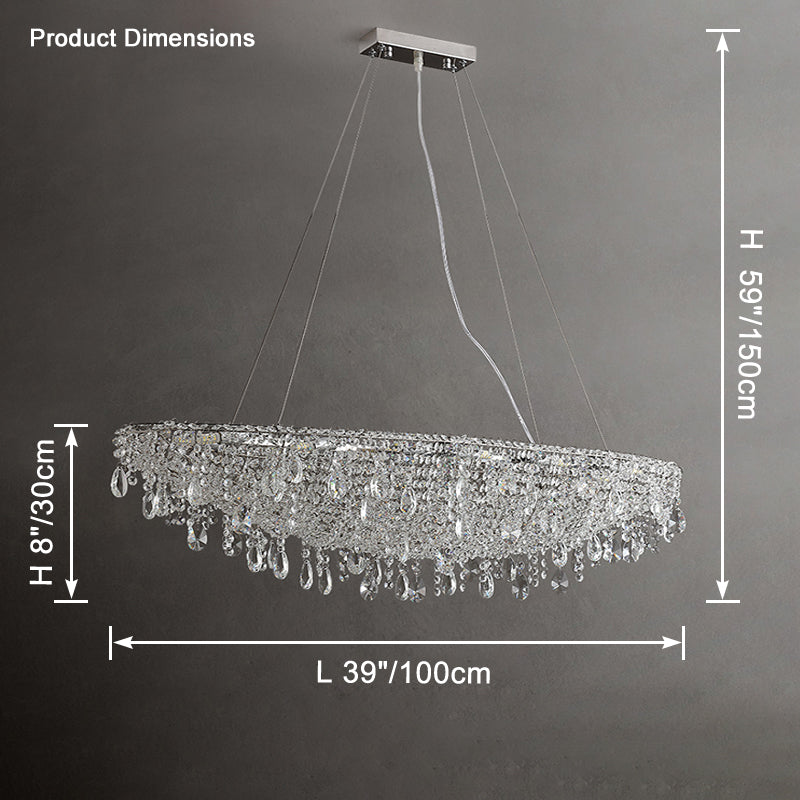 WOMO Crystal Ship Chandelier-WM2629