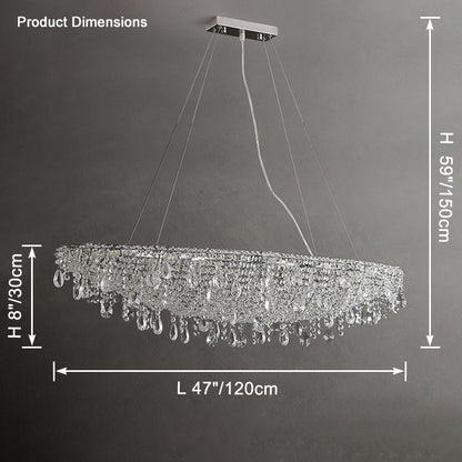 WOMO Crystal Ship Chandelier-WM2629