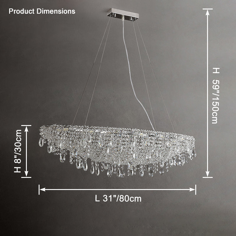 WOMO Crystal Ship Chandelier-WM2629