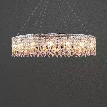 WOMO Round Crystal Chandelier-WM2630