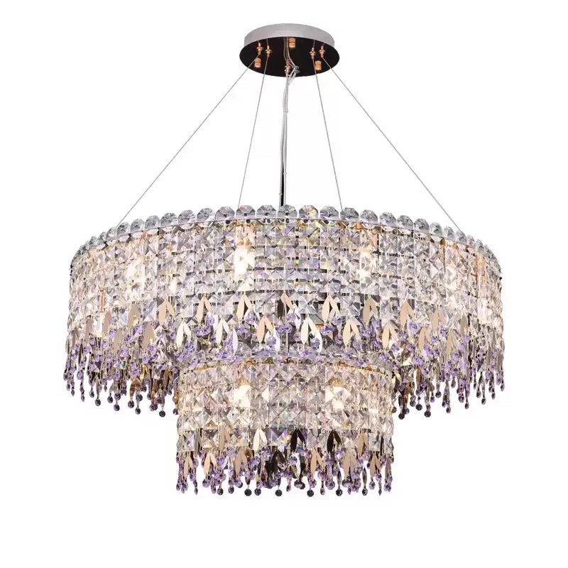 WOMO Round Crystal Chandelier-WM2630