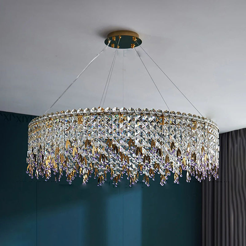 WOMO Round Crystal Chandelier-WM2630