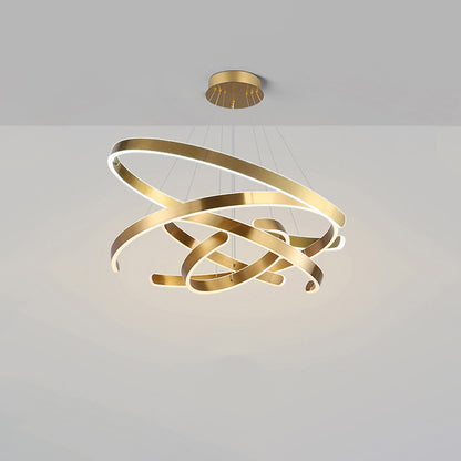 WOMO Tiered Circular Led Chandelier-WM2651