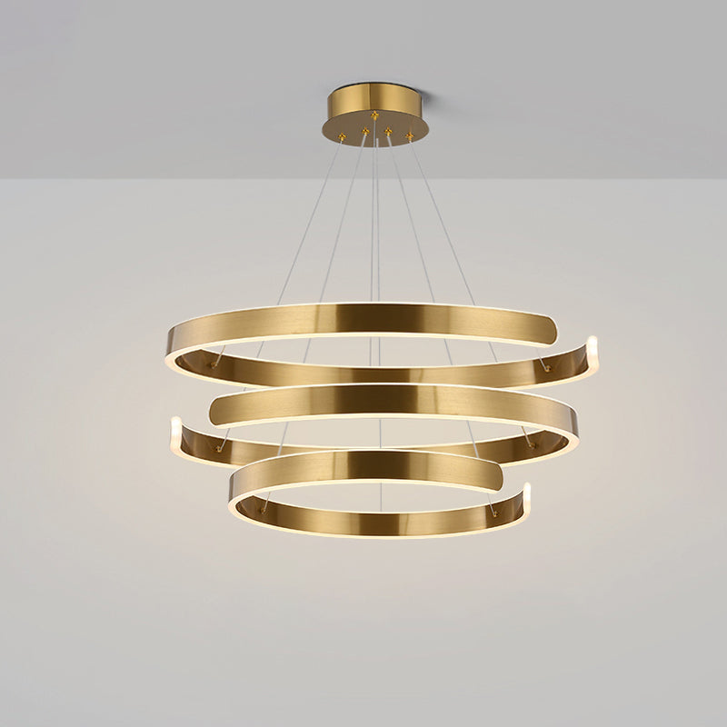 WOMO Tiered Circular Led Chandelier-WM2651