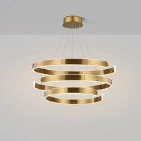 WOMO Tiered Circular Led Chandelier-WM2651