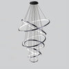 WOMO Large Tiered Ring Foyer Chandelier-WM2654 thumbnail