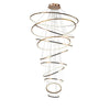 WOMO Large Tiered Ring Foyer Chandelier-WM2654 thumbnail
