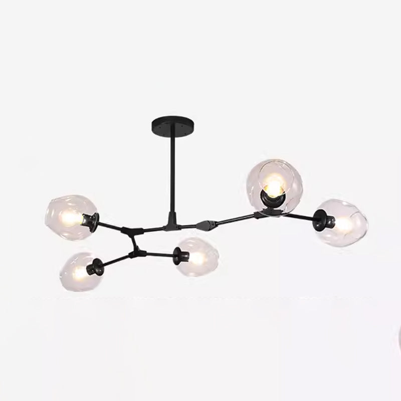 WOMO Branch Colored Glass Chandelier-WM2655