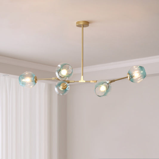 WOMO Branch Colored Glass Chandelier-WM2655