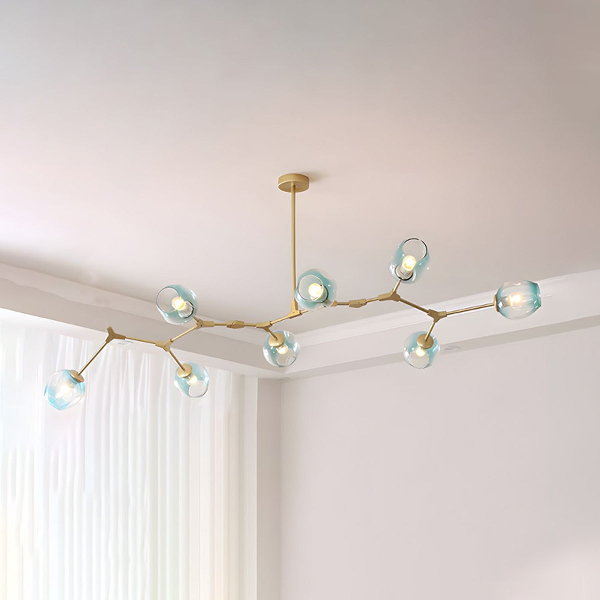 WOMO Branch Colored Glass Chandelier-WM2655