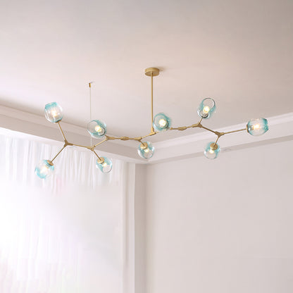 WOMO Branch Colored Glass Chandelier-WM2655